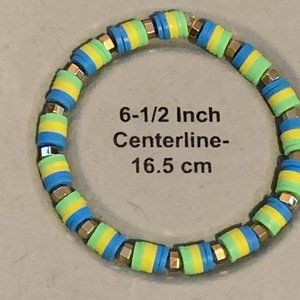 Blue,yellow,green blast